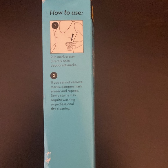 NIB Scotch Essentials Deodorant Mark Remover/white mark eraser - Picture 7 of 7
